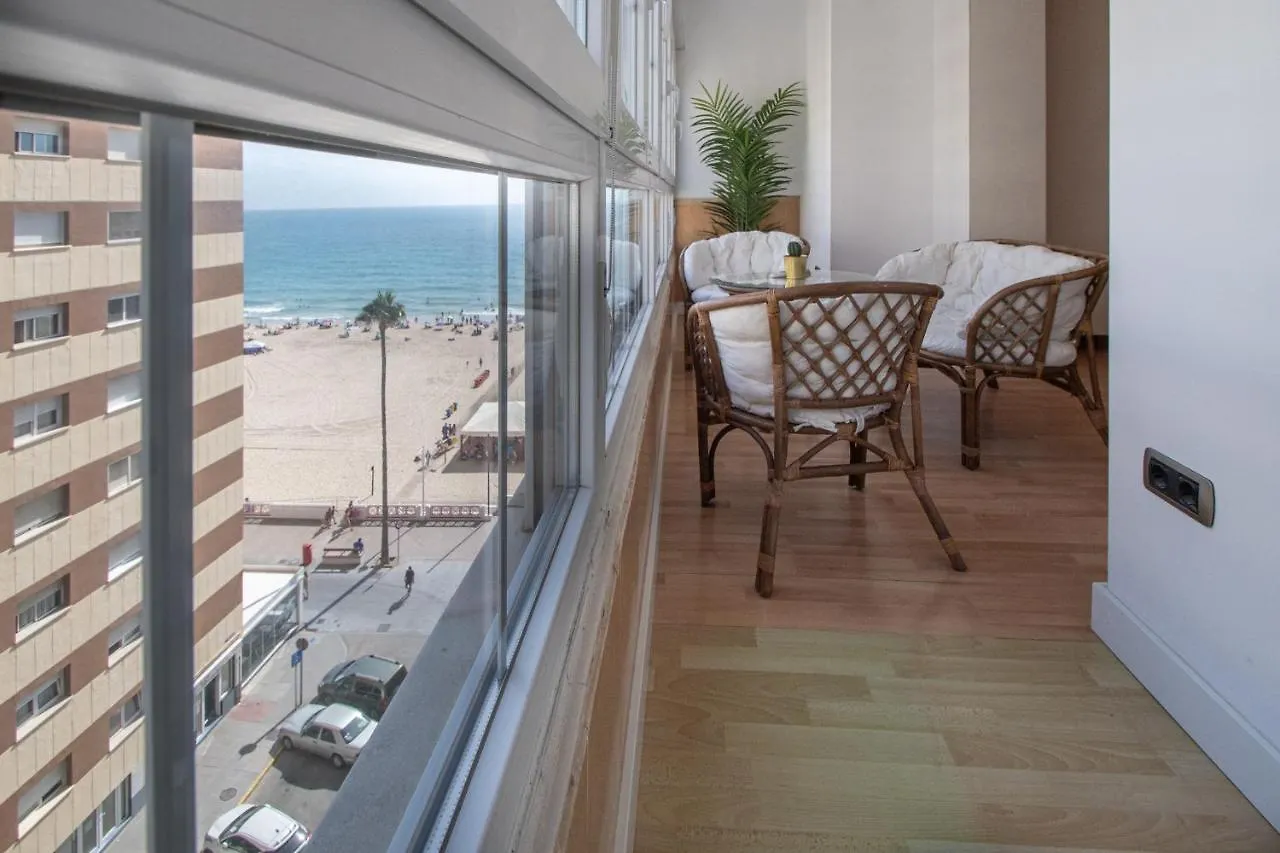 Apartmán Apartamento El Espejo Del Mar De Cádiz